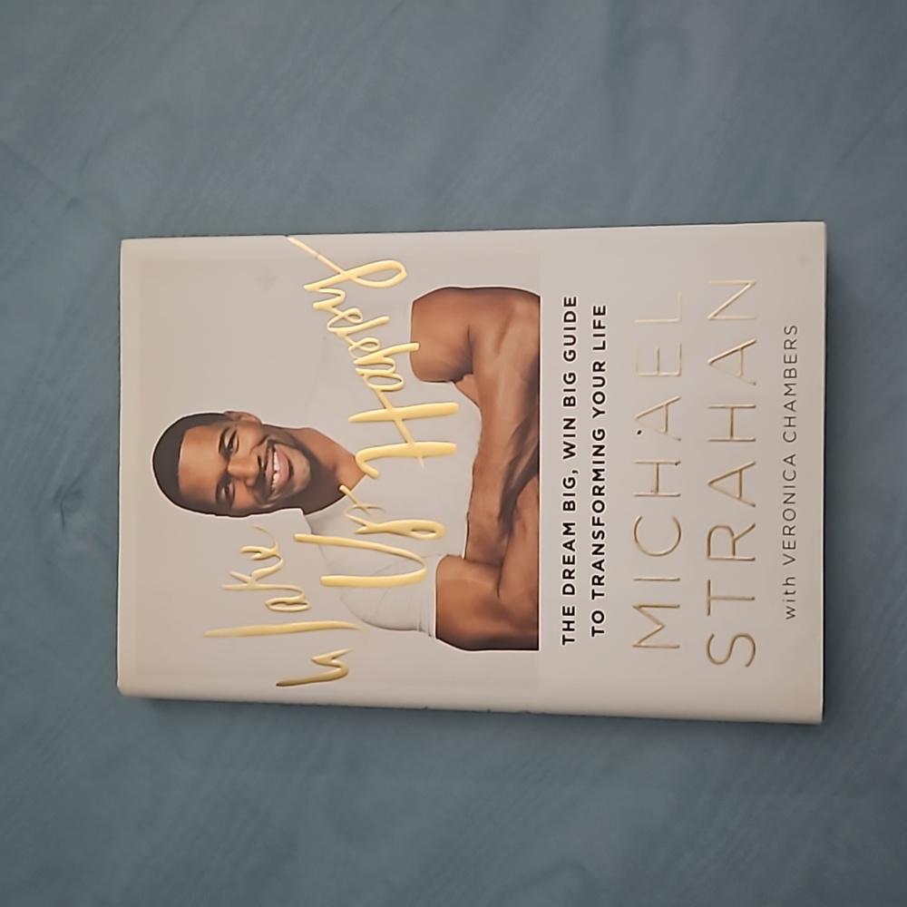 Michael Strahan Wake Up Happy Hardcover book